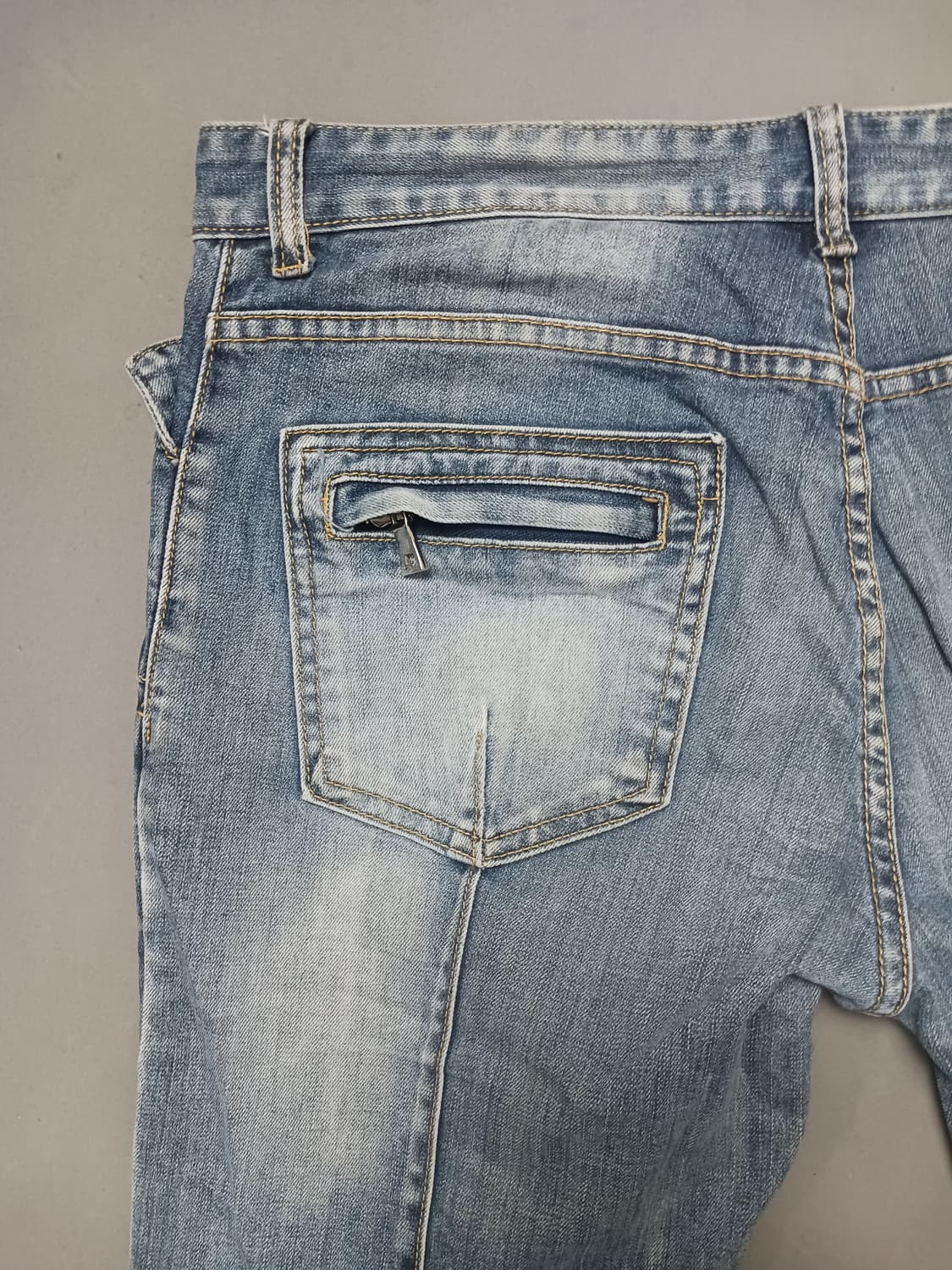 [34] 발망 연청 바이커진 청바지 상품이미지8