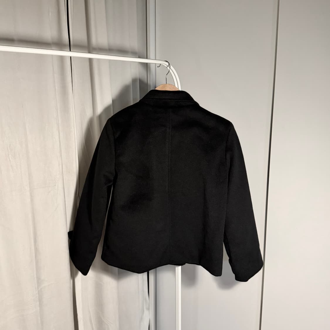 black double short coat 상품이미지2