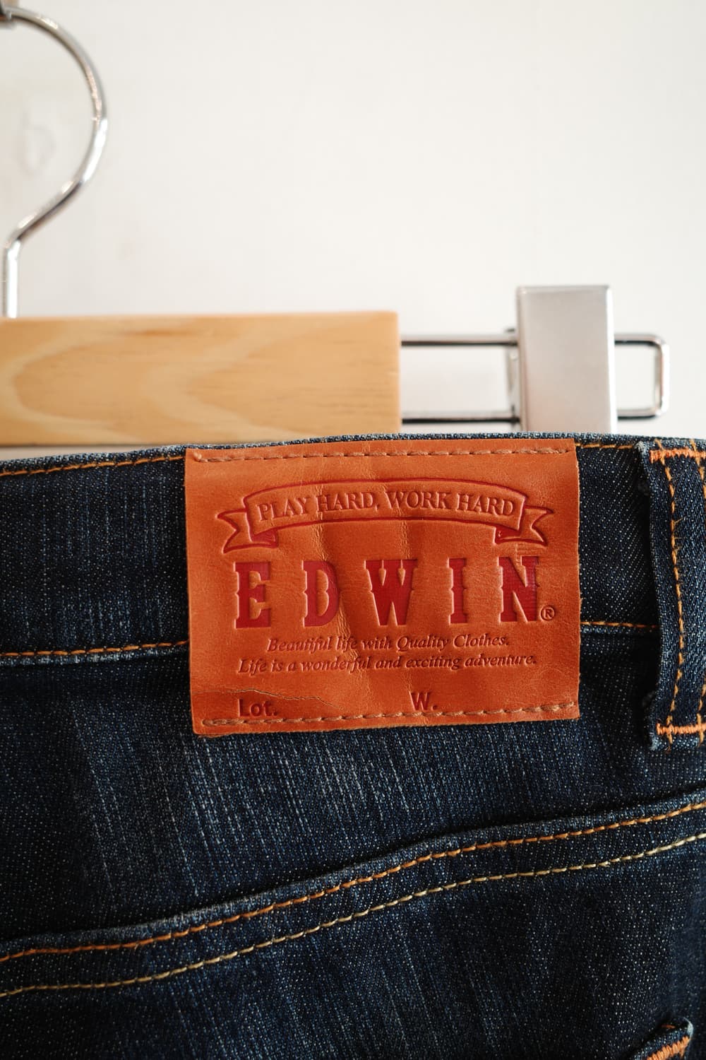 EDWIN 에드윈 워싱 데님팬츠 (28~29인치) 상품이미지7