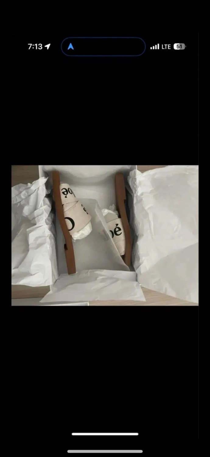 끌로에 우디 슬리퍼 뮬 플랫 상품이미지7