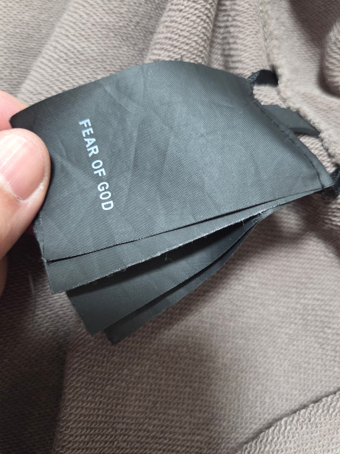 피어오브갓 오버핏 후드집업 상품이미지6