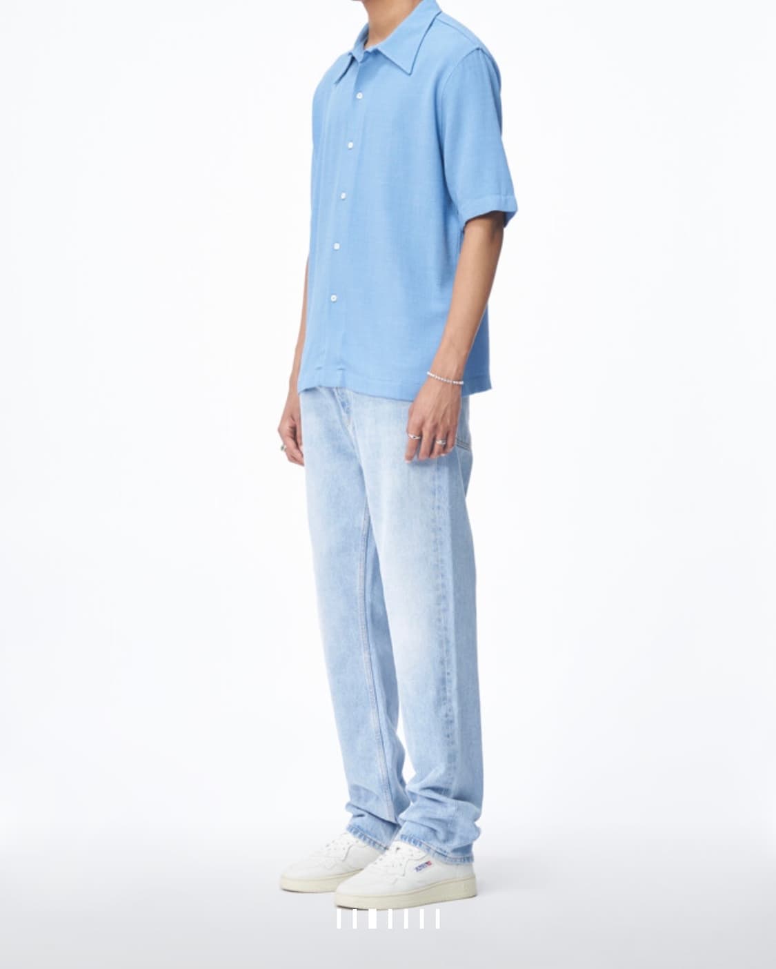 [새상품] Sefr 세퍼 스트레이트 컷 진스 데님 청바지 연청 상품이미지10