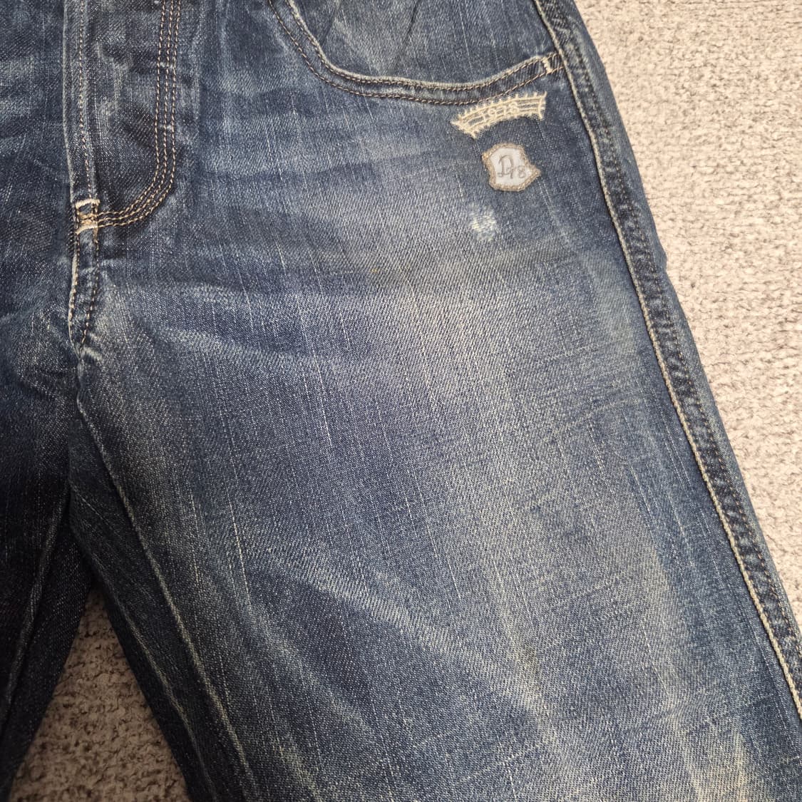 Diesel 디젤 이탈리아제 데미지 데님팬츠 29-30 상품이미지5