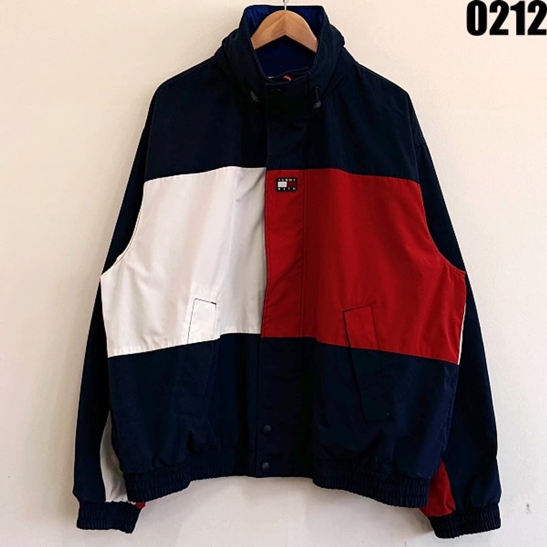 타미힐피거 X 키스 컬렉션 리버시블 윈드브레이커 자켓 XL 0212  상품이미지1