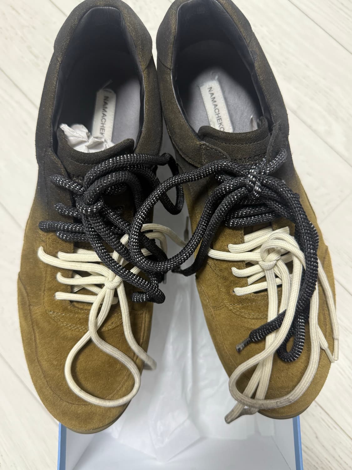 나마체코 오스터리 스니커 스프레이드 모스그린 상품이미지4