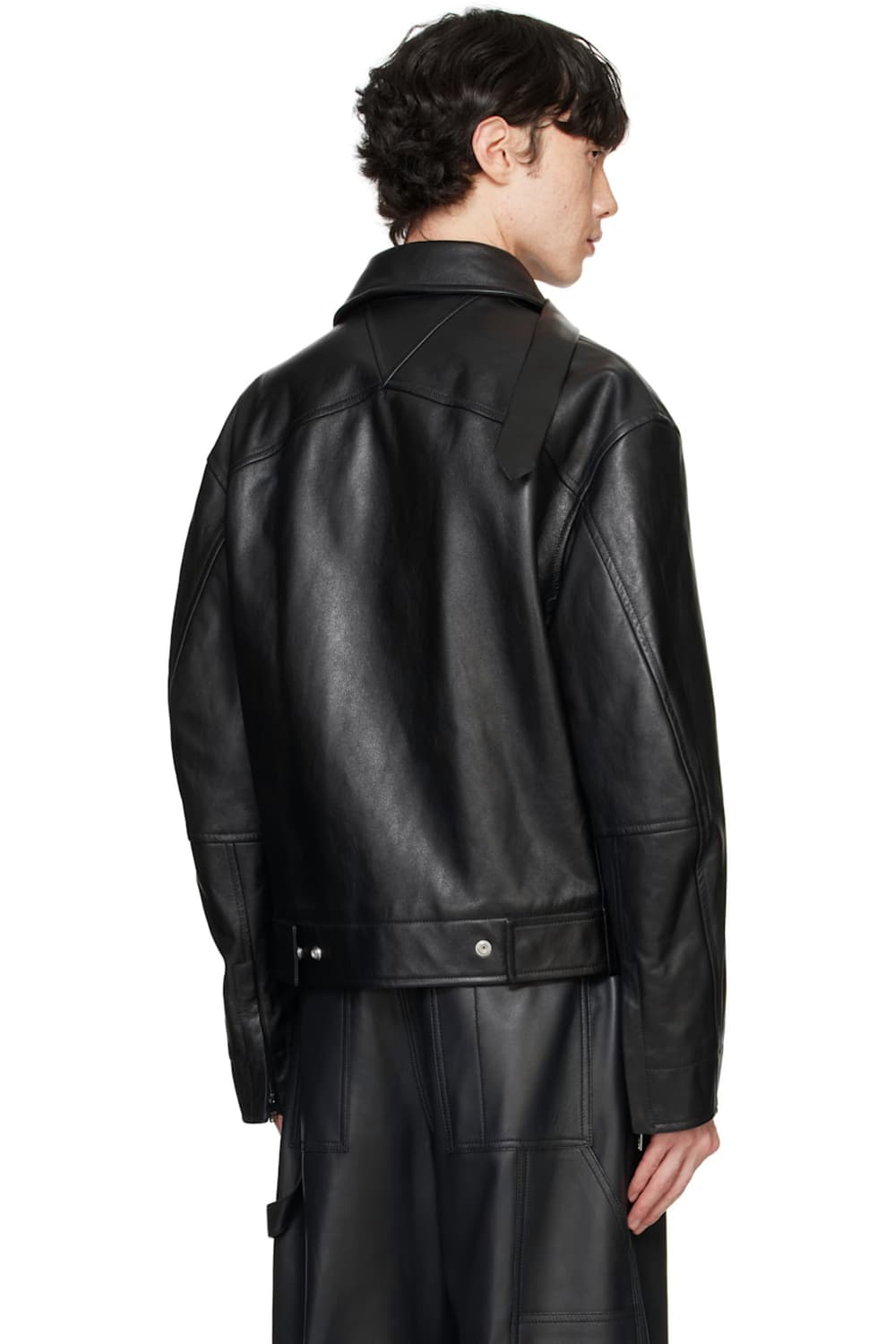 보테가 베네타 송아지 가죽 자켓 상품이미지3