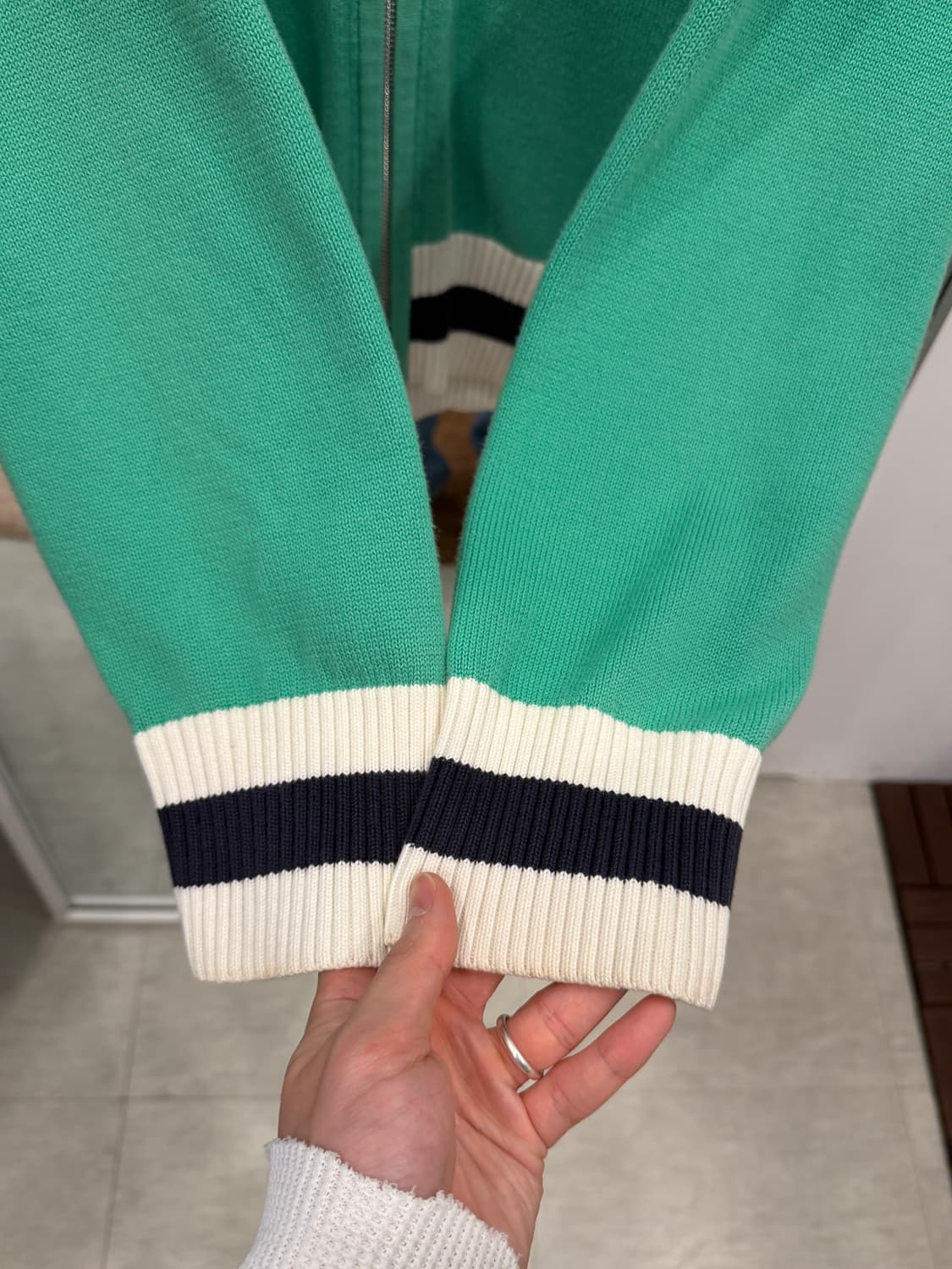 Tommy Hilfiger 타미힐피거 코튼 니트 집업 상품이미지5