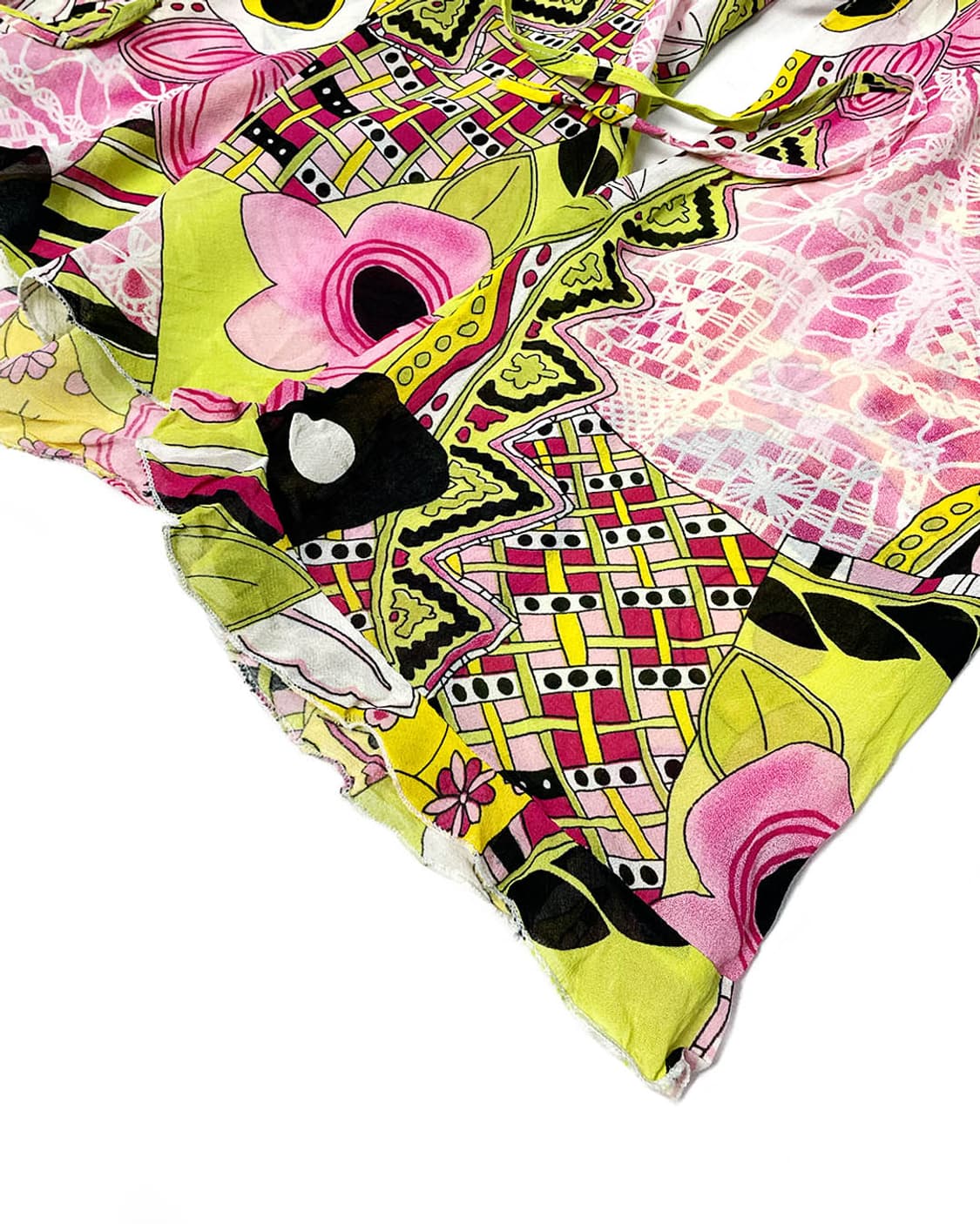 vintage 에스닉 셔링 블라우스 상품이미지6