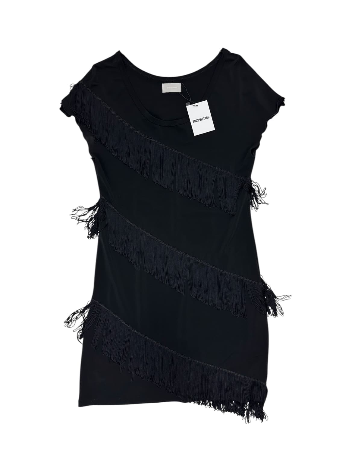 Mihara Yasuhiro Diagonal Fringe Dress 상품이미지1