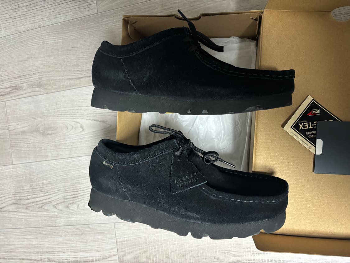 [255] 클락스 왈라비 고어텍스 블랙 상품이미지3