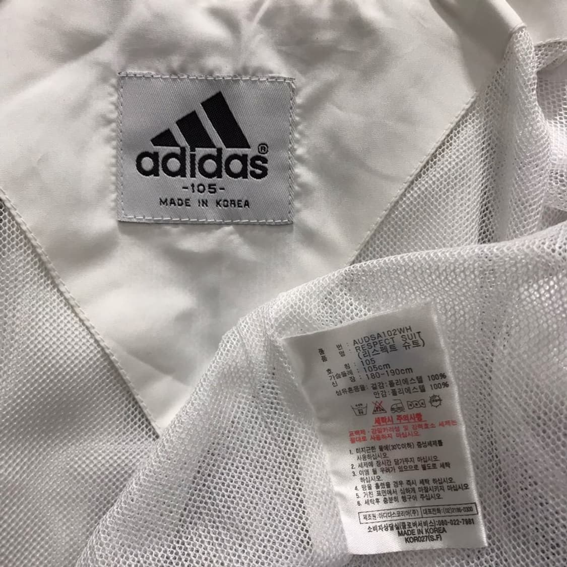 [[XL, A급, 공용] 아디다스 올드스쿨 리스펙트 바람막이#250 상품이미지6