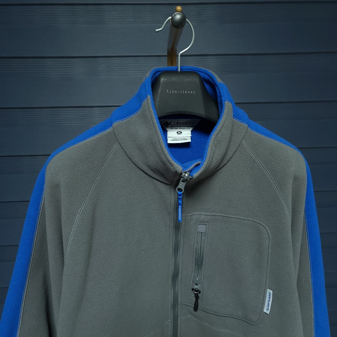 M  ) 콜롬비아 미국판 오리지날 컨버트 웜업 후리스 자켓 상품이미지2