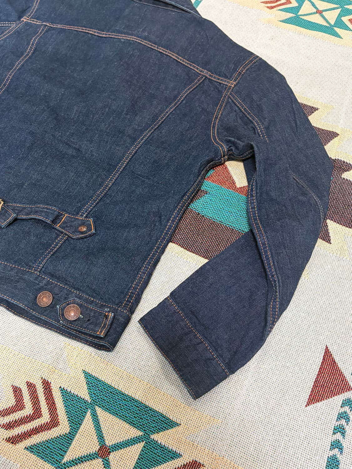 00s 에드윈 엑스클루시브 빈티지 웨스턴 데님 자켓 상품이미지5