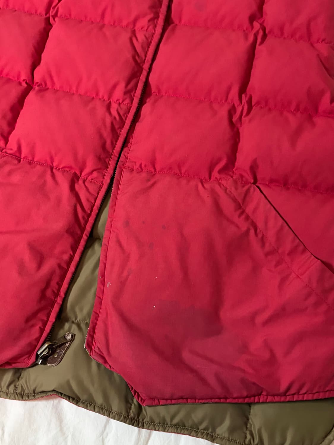 에디바우어 90s 65/35 리버시블 구스다운 베스트 상품이미지4