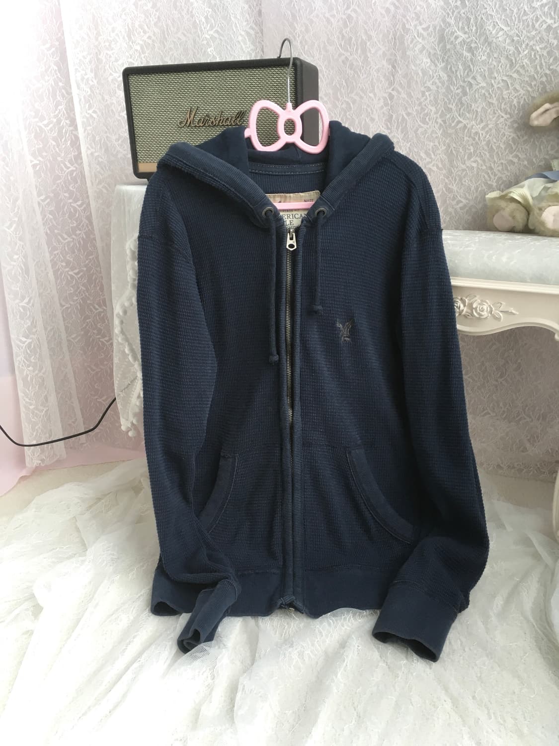 Americn eagles vintage waffle hoodie 상품이미지3