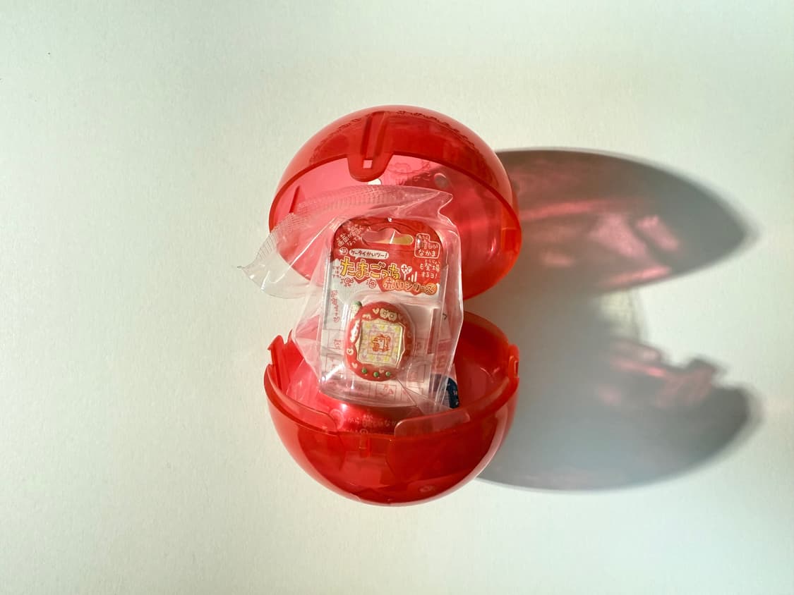 새상품) 반다이 다마고치 반지 레드 (다마고치 가챠) 상품이미지2