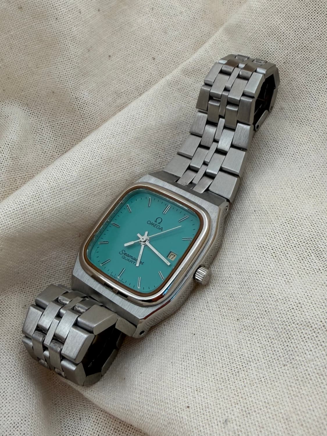 오메가 씨마스터 빈티지 쿼츠 티파니 다이얼 상품이미지1