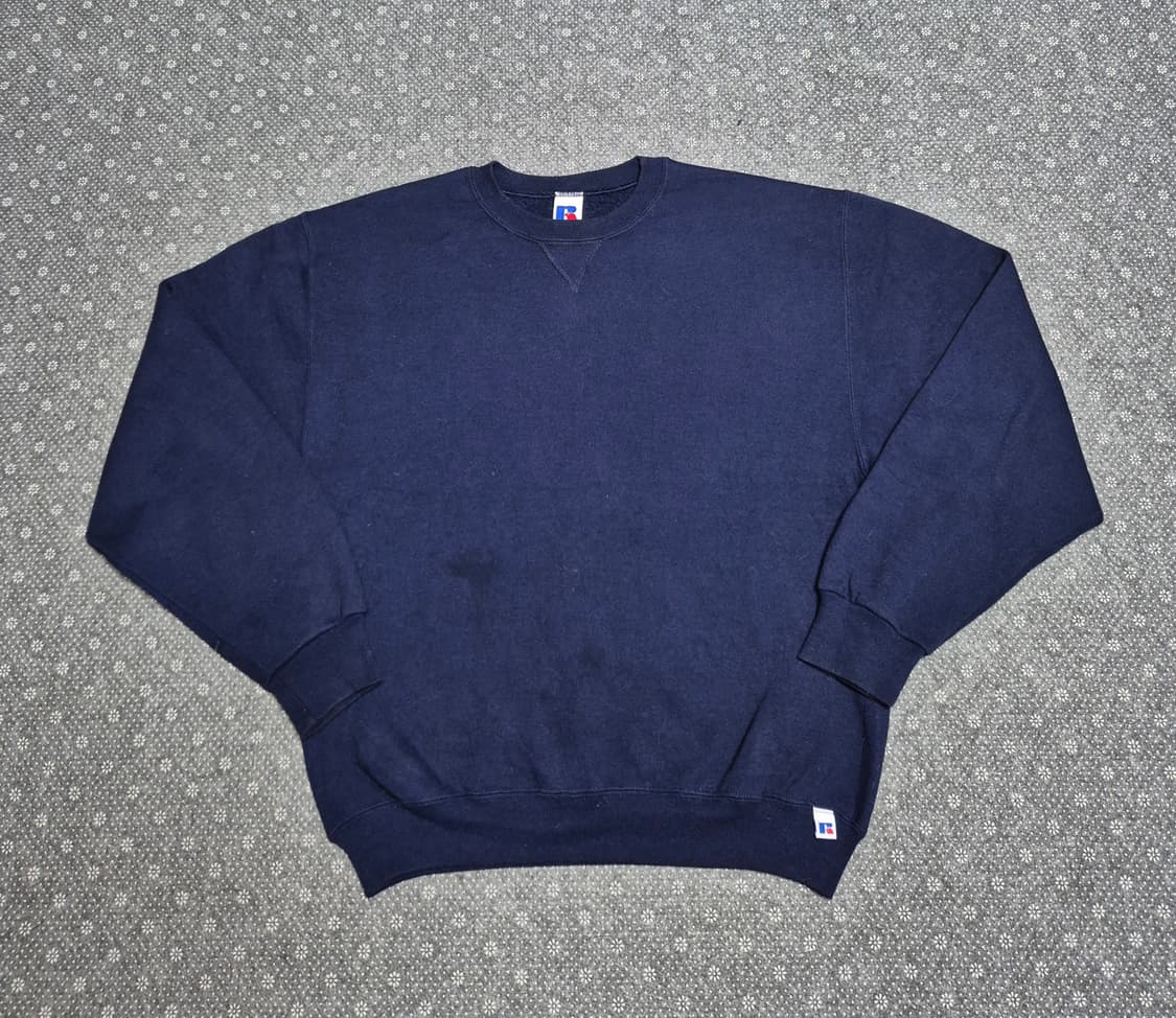 [L]90s MEXICO Made 러셀 네이비 스웻  -328 상품이미지1