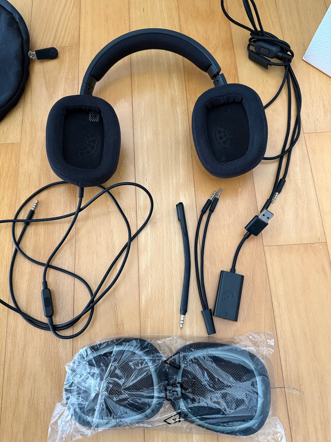 로지텍 G433 게임헤드셋 헤드폰 이어폰 게이밍 새 상품급 새상품급 사진 상품이미지6