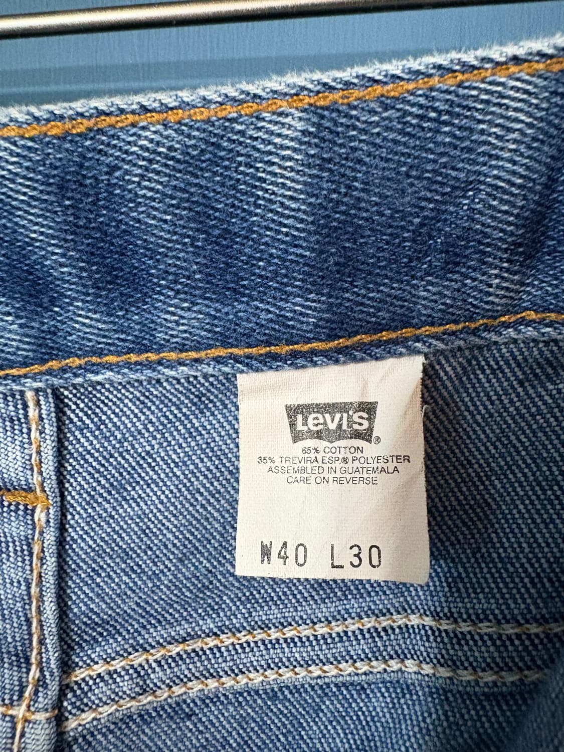 90‘s Levis 547 Boot cut Denim. 상품이미지6