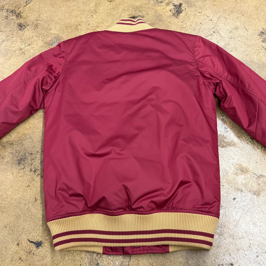 [정품/XS] 나이키 버건디 웜업 자켓 b19 상품이미지4