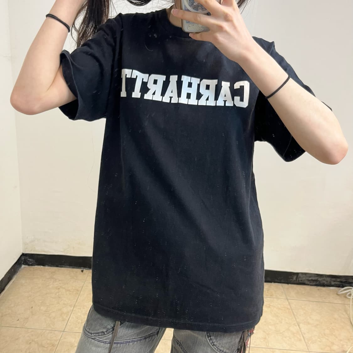 Carhartt WIP black t-shirt 상품이미지3