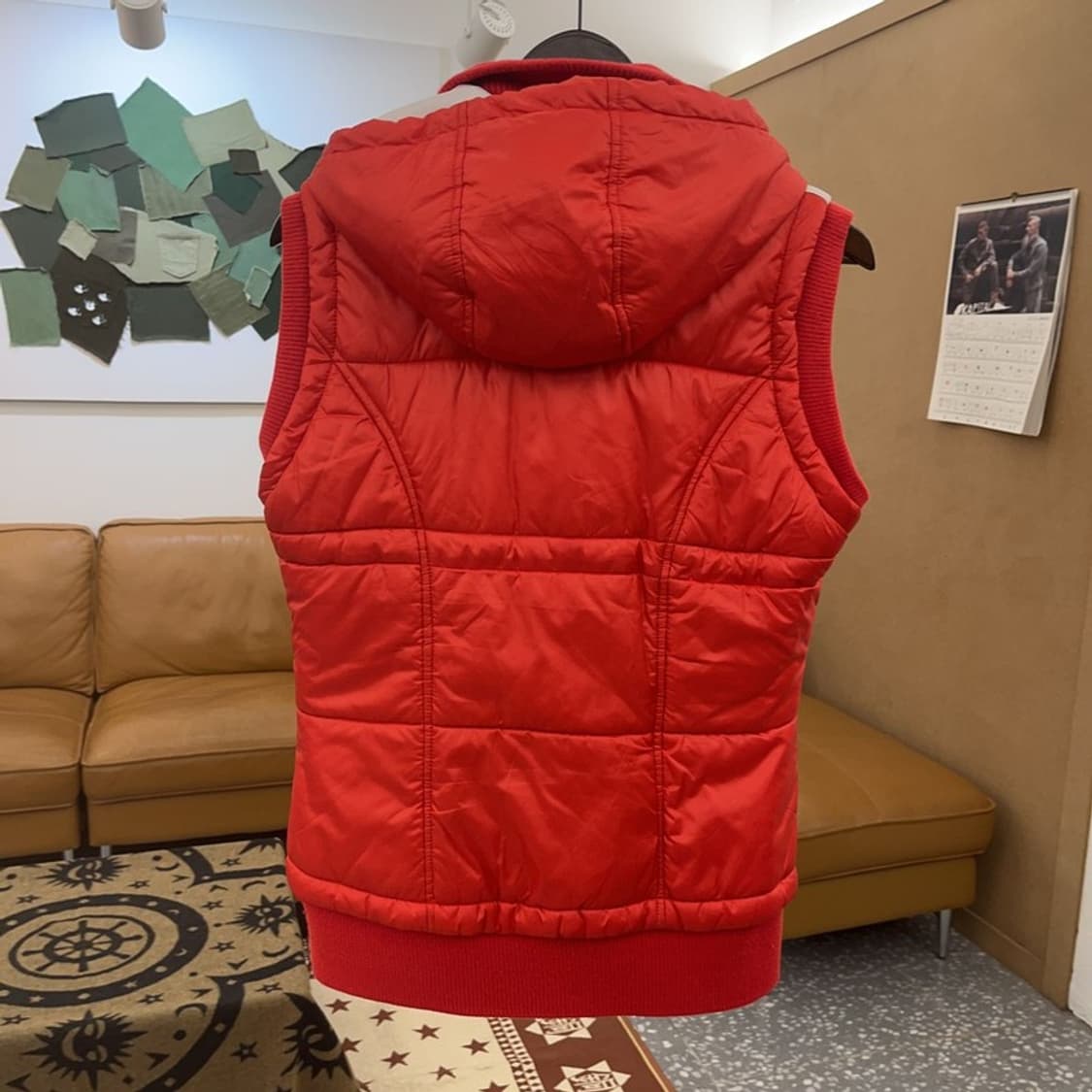 아디다스 올드스쿨 레트로 Y2K 빈티지 패딩조끼 100 C08601 상품이미지4