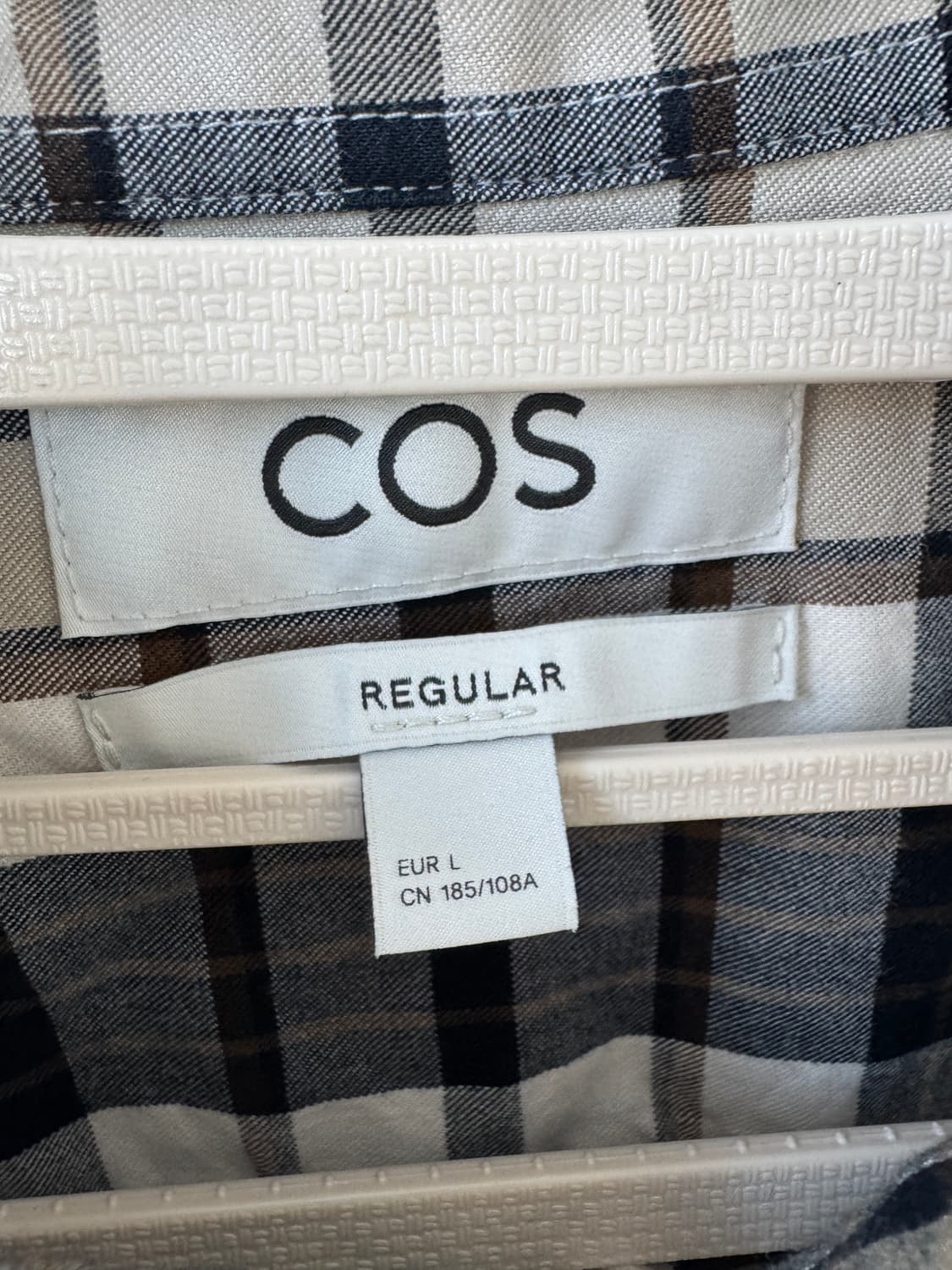 코스 체크 셔츠 상품이미지3