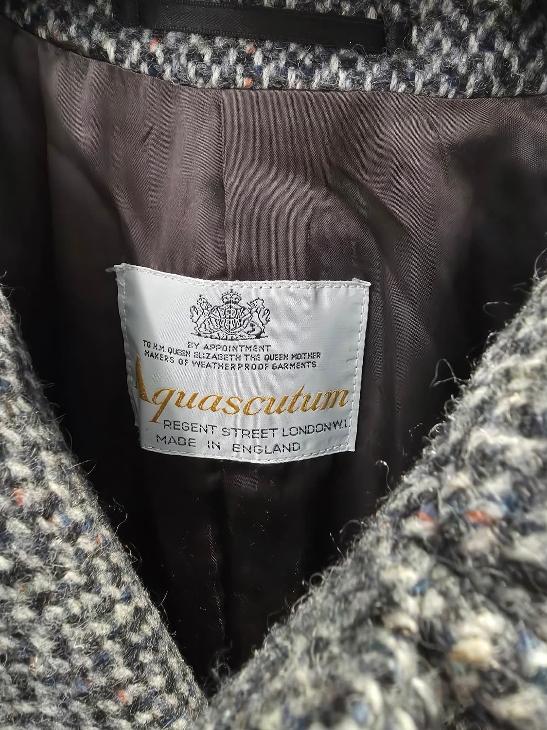 아쿠아스큐텀 아이리쉬 트위드 코트 상품이미지4