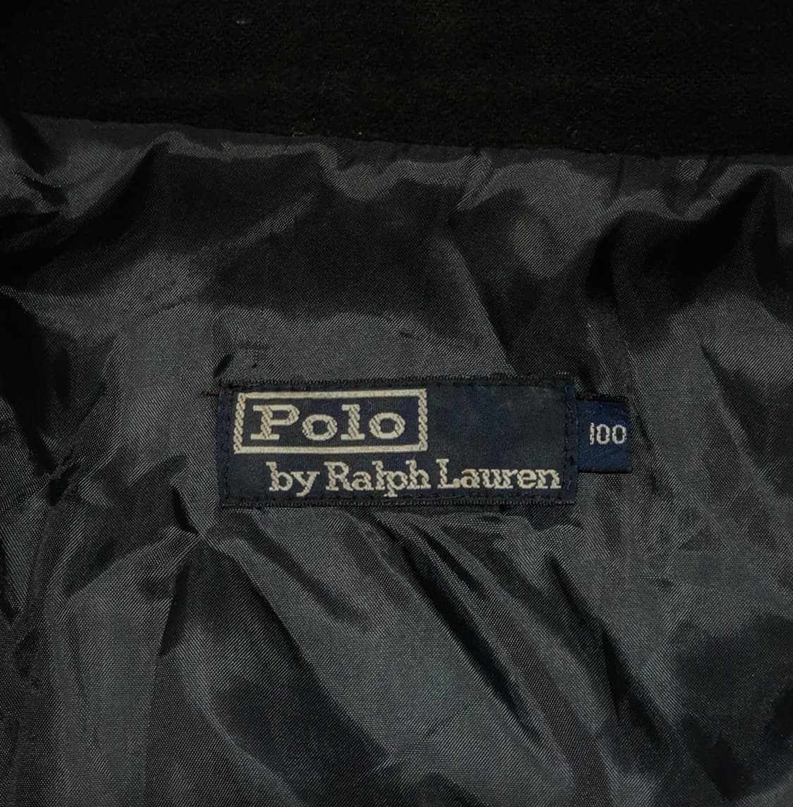 폴로 90s 울 가죽 바시티 자켓 (105-110) 상품이미지8