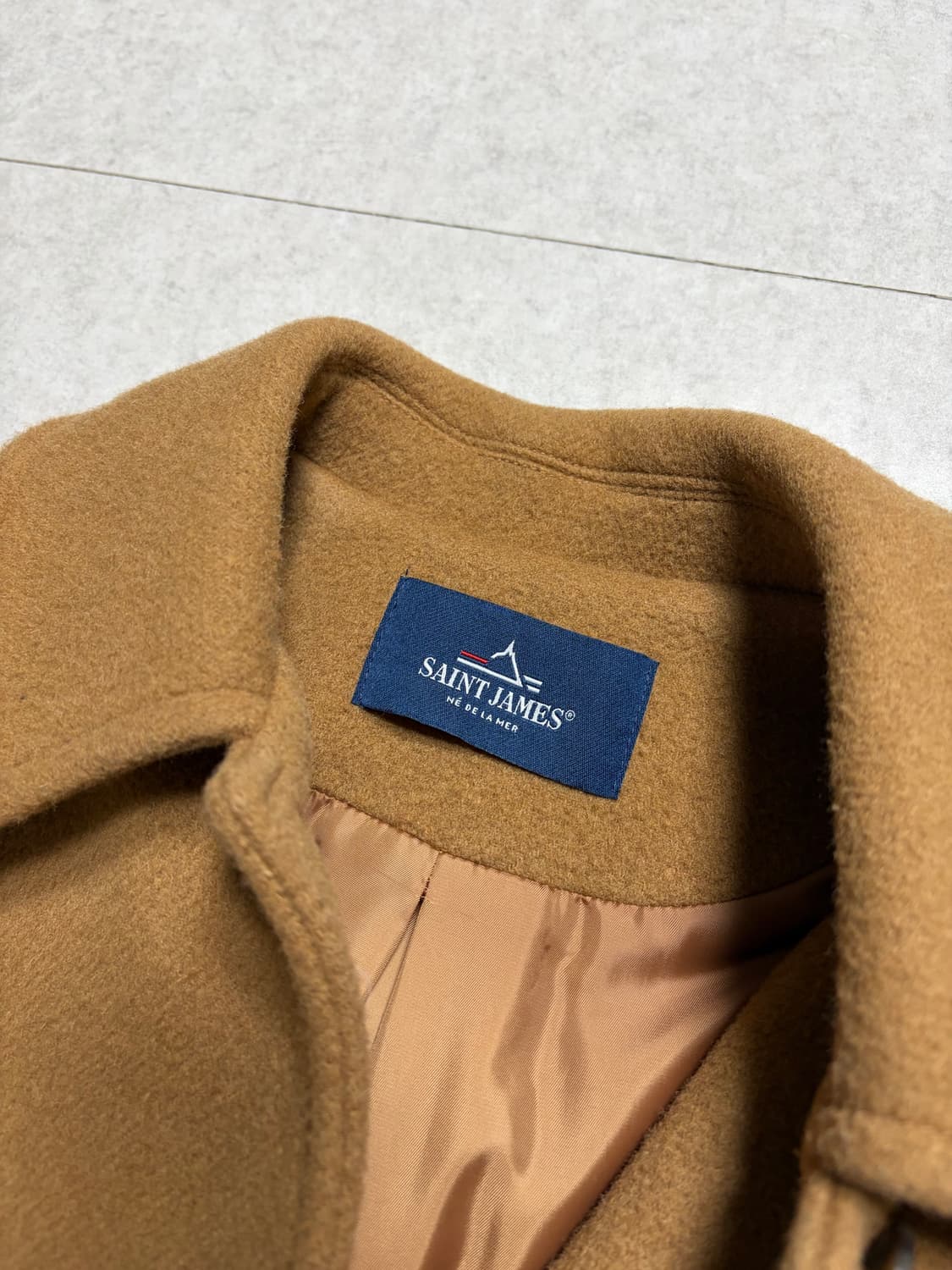 세인트제임스 브라운 코트 상품이미지3