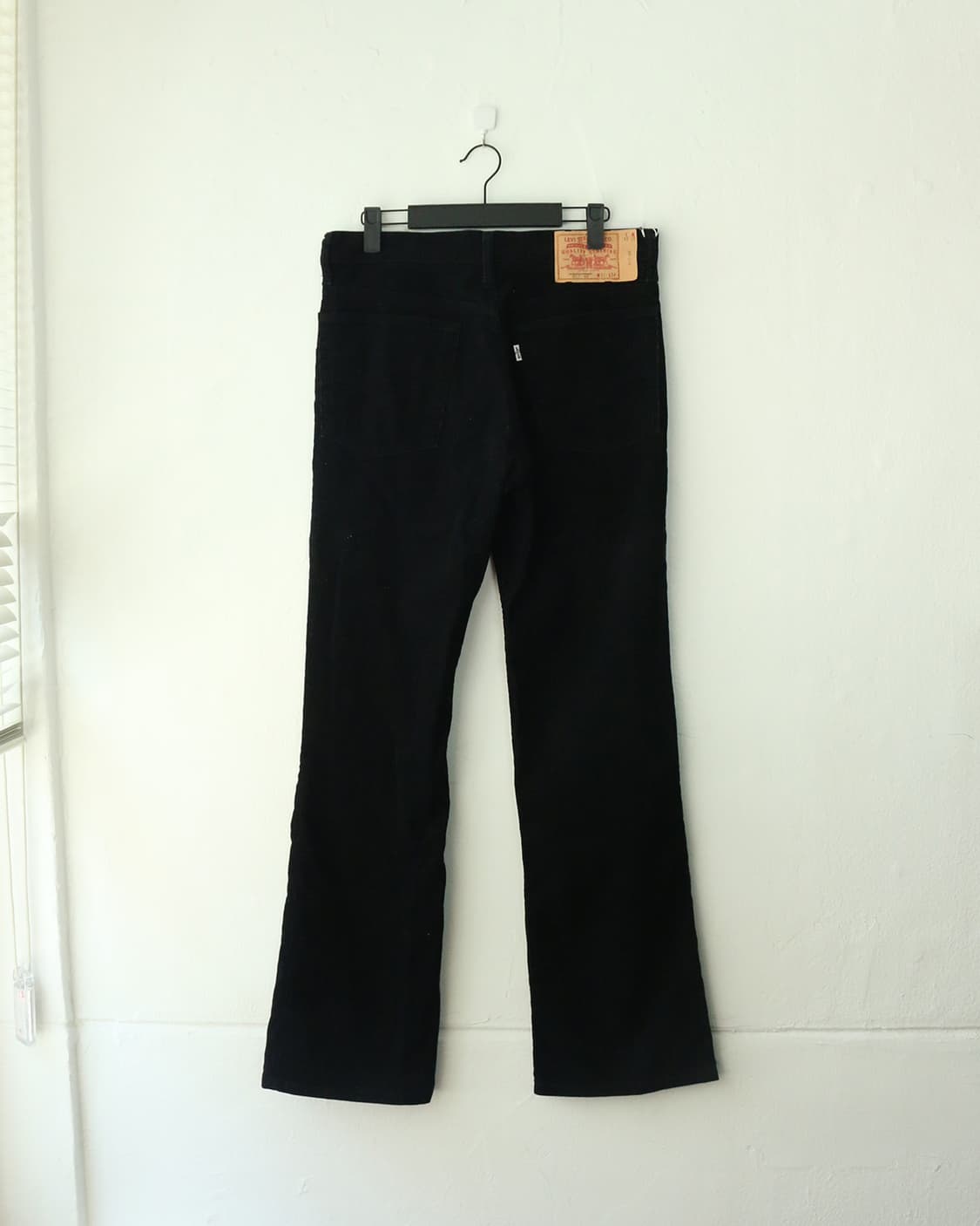 2000s 리바이스 517 블랙 코듀로이 부츠컷 팬츠 상품이미지5