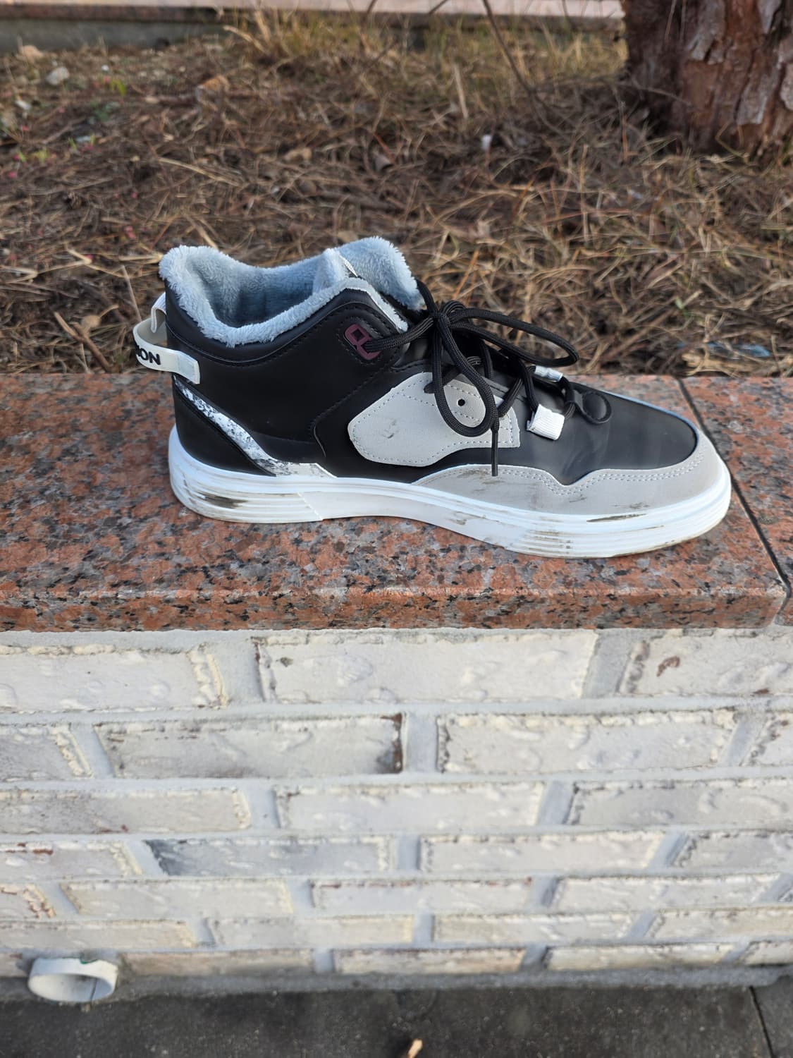 검정 하이탑 운동화 275사이즈 상품이미지3