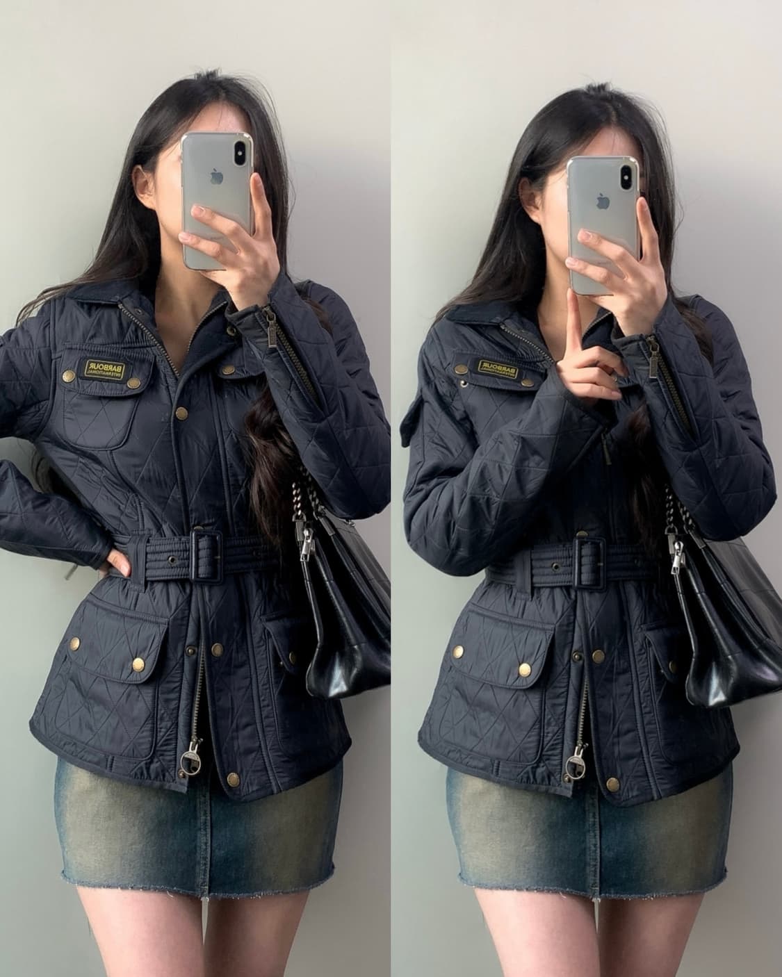 바버 인터네셔널 퀼팅 자켓 상품이미지1