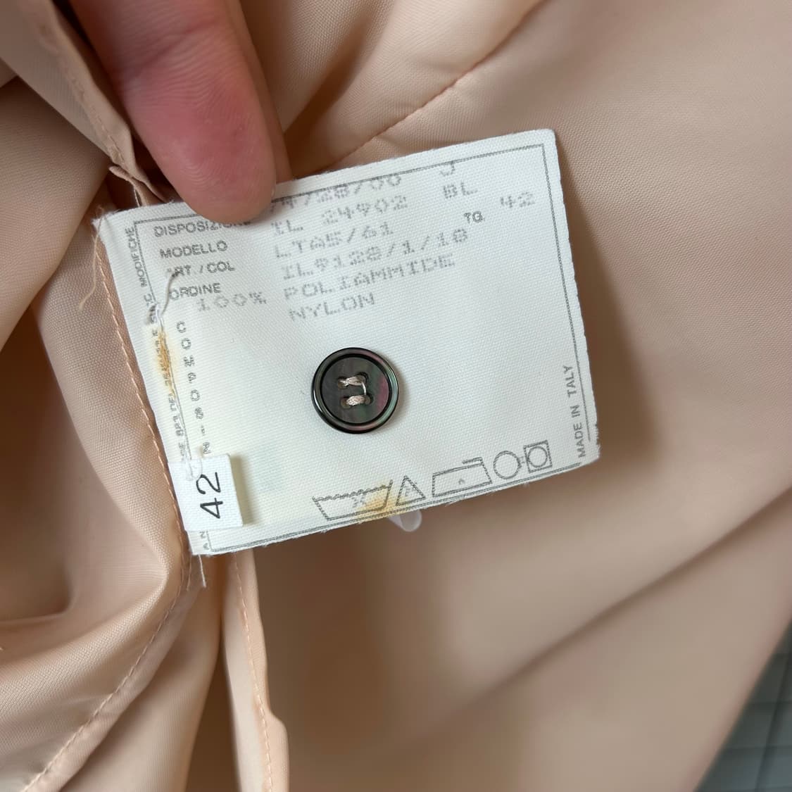 90s 헬무트 랭 나일론 셔츠 상품이미지8