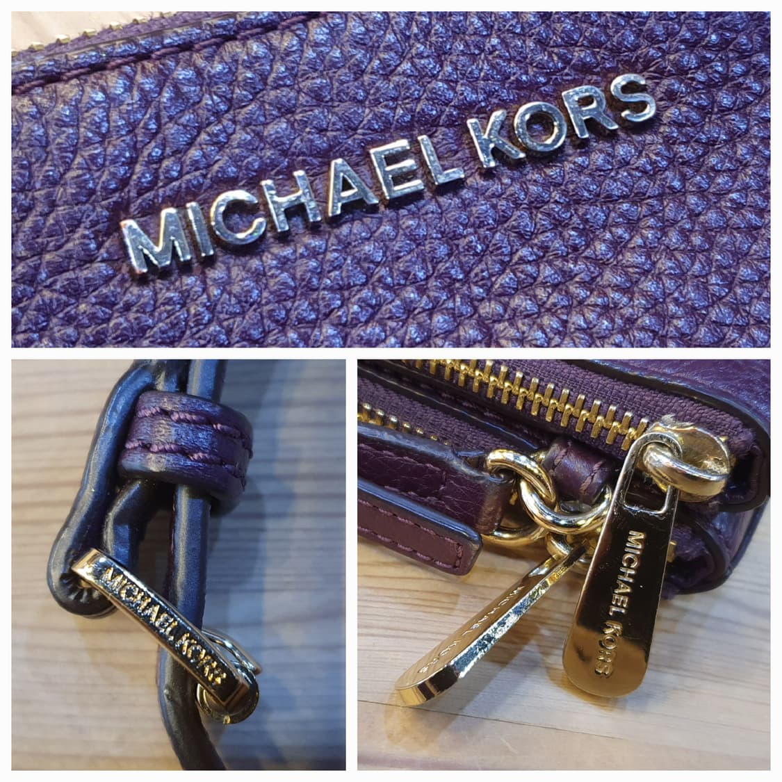 마이클코어스 레더 크로스백 상품이미지3