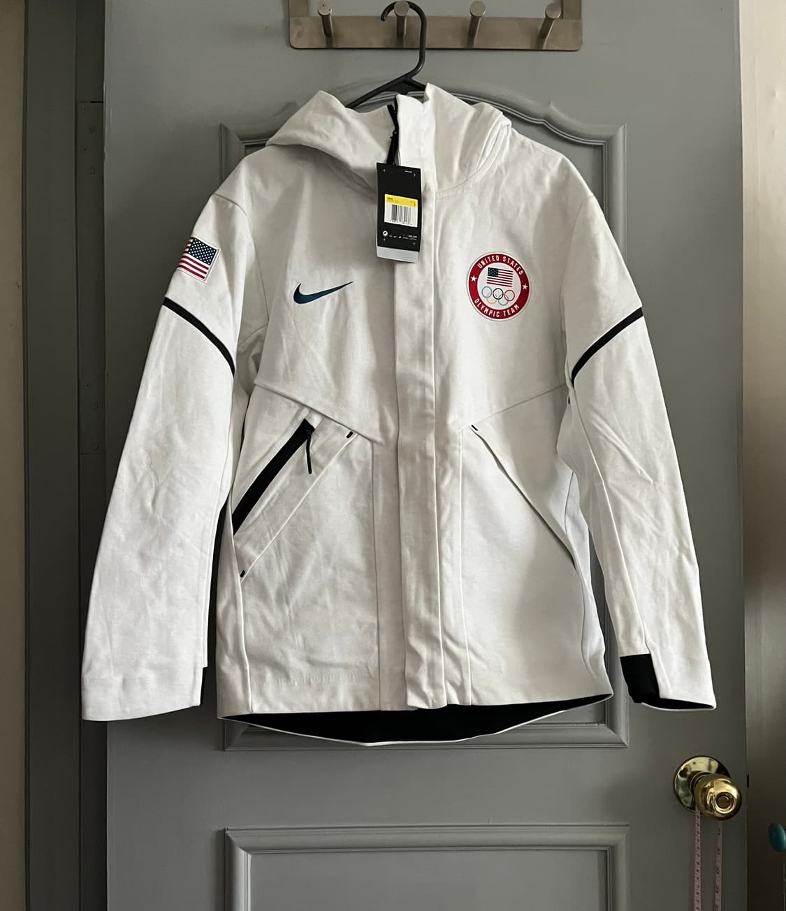 나이키 테크 플리스 올림픽 팀 USA 윈드러너 재킷 s 새상품 상품이미지7
