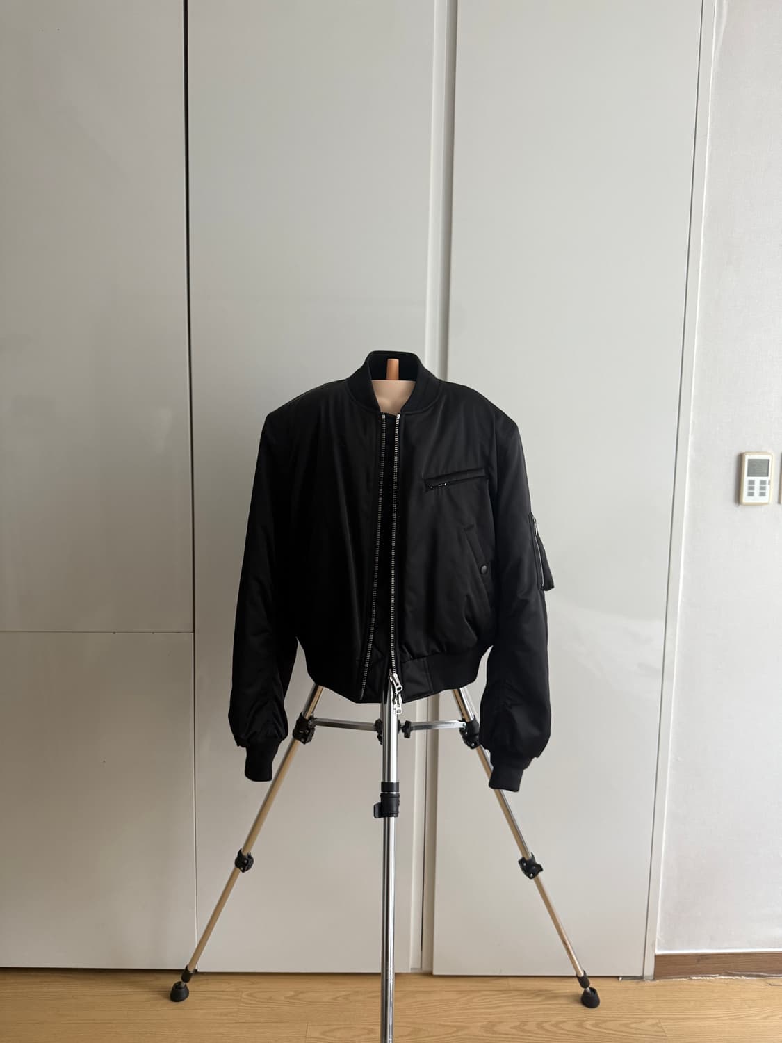 토니웩 크롭 패디드 블루종 항공점퍼 ma-1 봄버 자켓 M 상품이미지1
