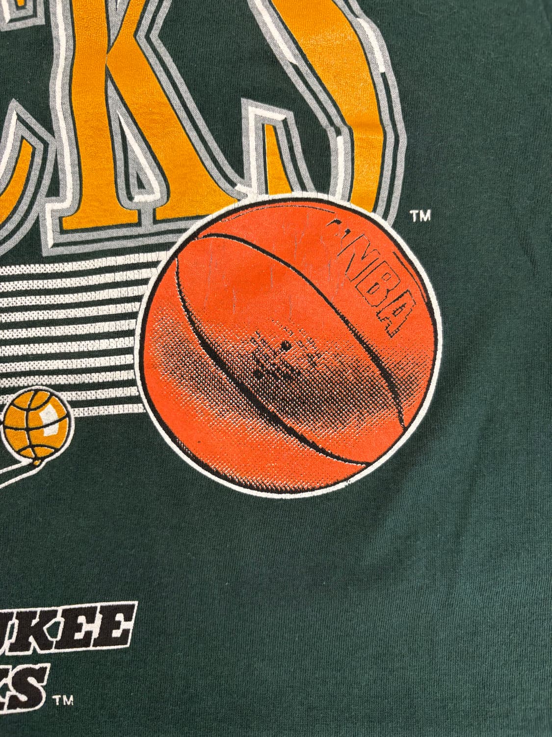 이염) logo7 밀워키벅스 티셔츠 상품이미지5