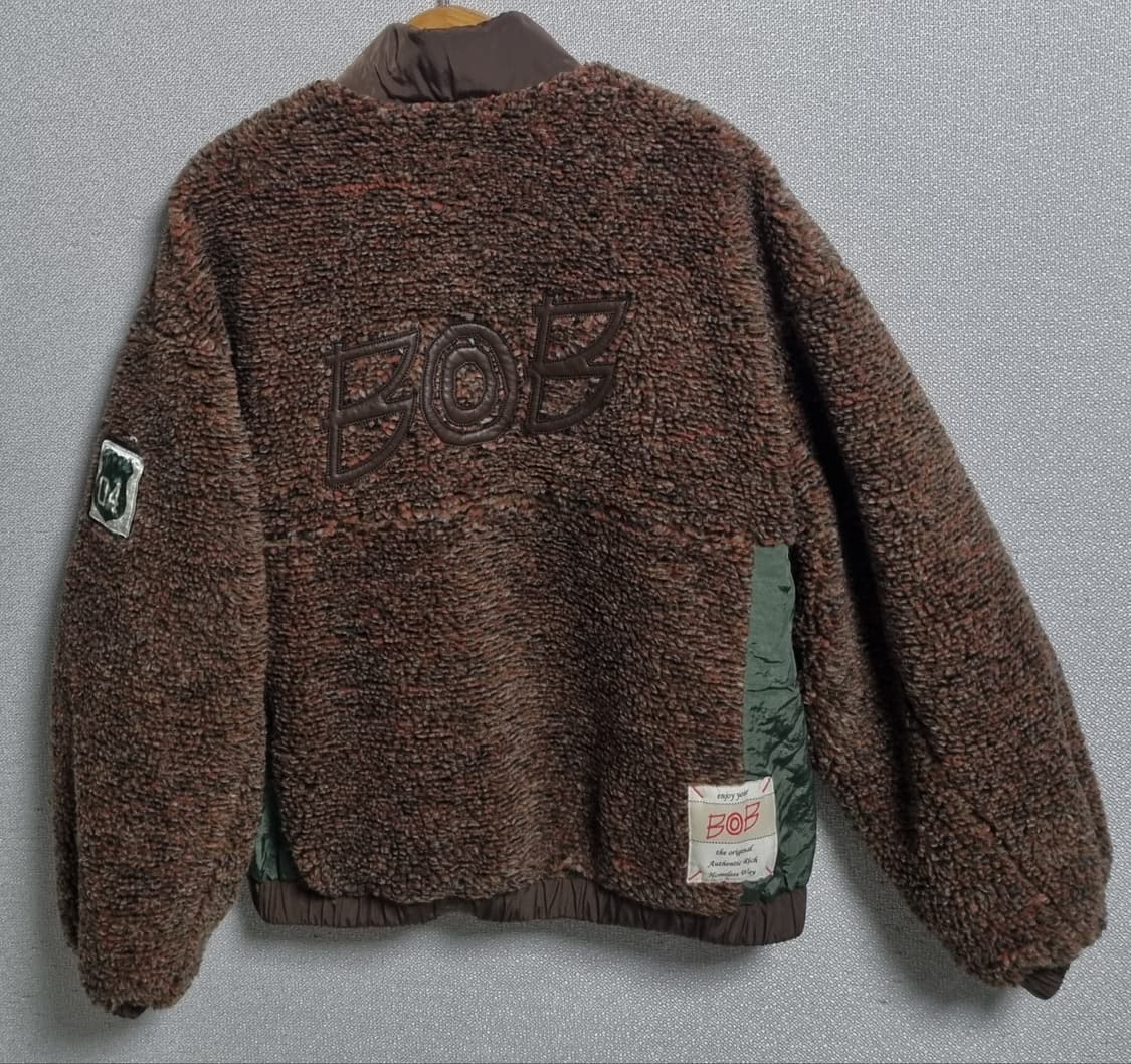 S ) BOB 브라운 멀티컬러 후리스 플리스 상품이미지2