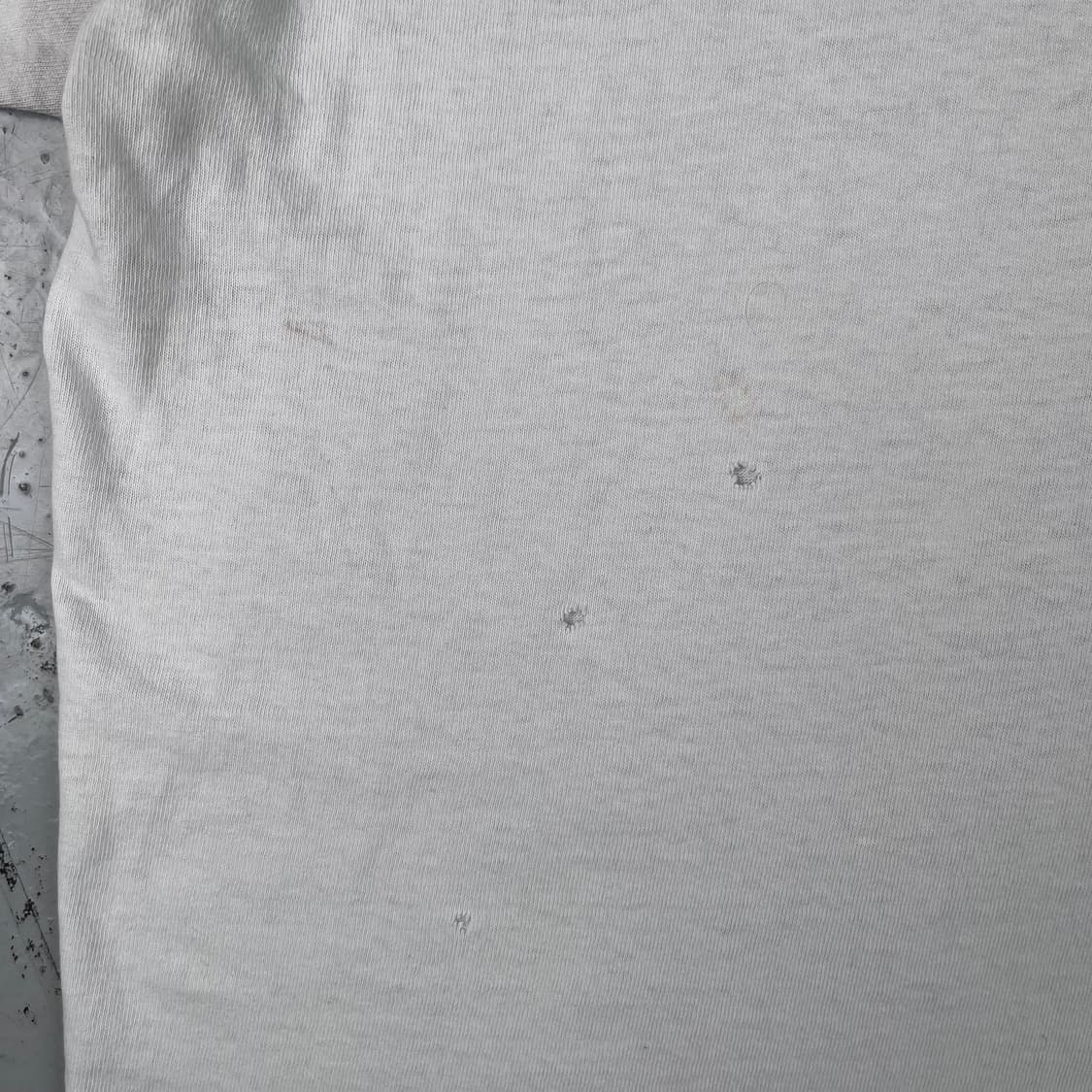 빈티지 롤링스톤즈 부두 라운지 투어 화이트 반팔 상품이미지8