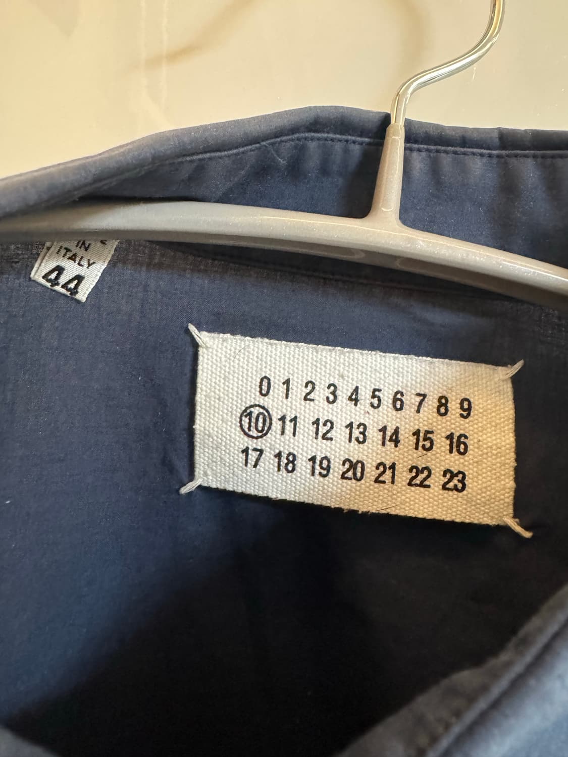 [44] 마르지엘라 네이비 셔츠  상품이미지3