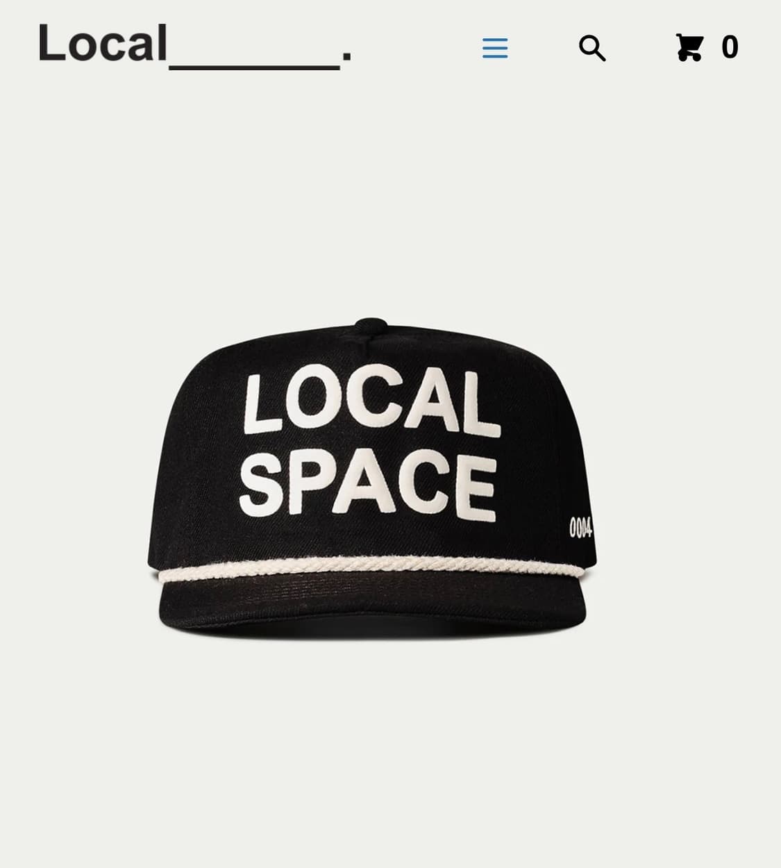 로컬 스페이스 머치캡 상품이미지1