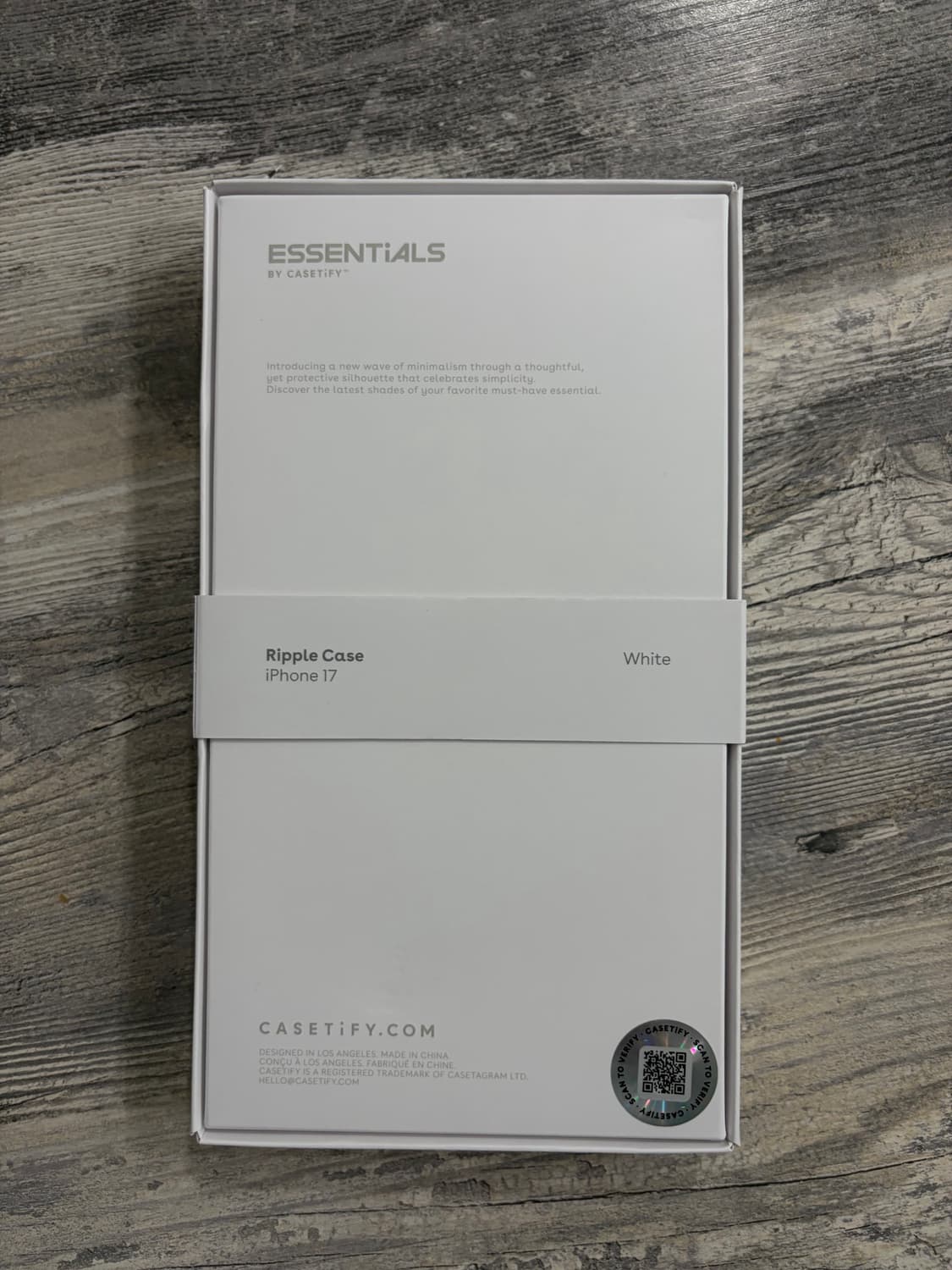 아이폰17 케이스티파이 리플케이스 화이트 상품이미지5