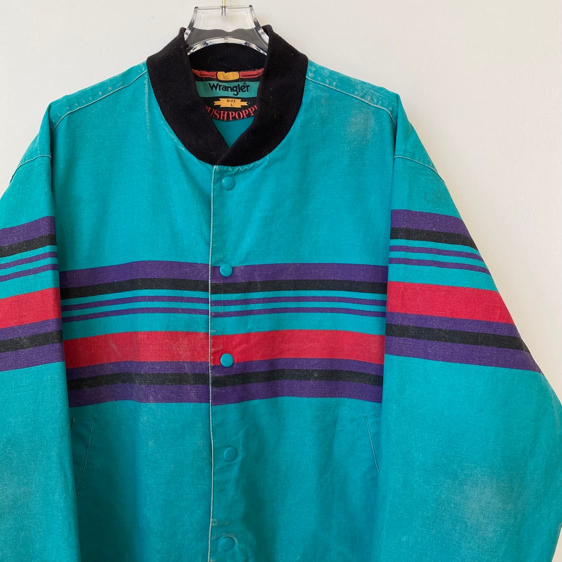 🌊80-90s Wrangler brushpopper jacket 상품이미지3
