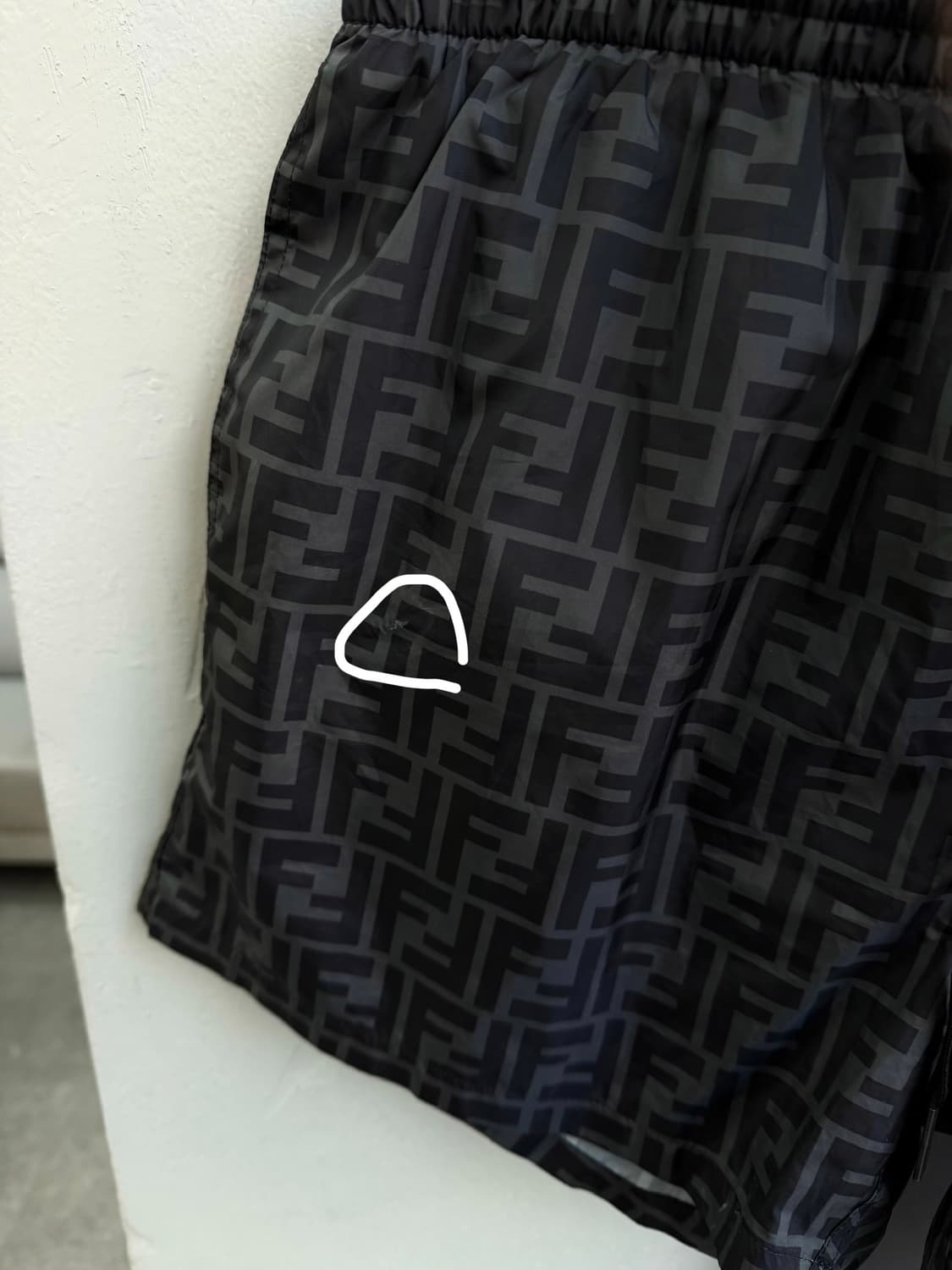 50/ 펜디 FF모노그램 테크니컬 신형 스윔팬츠 상품이미지9