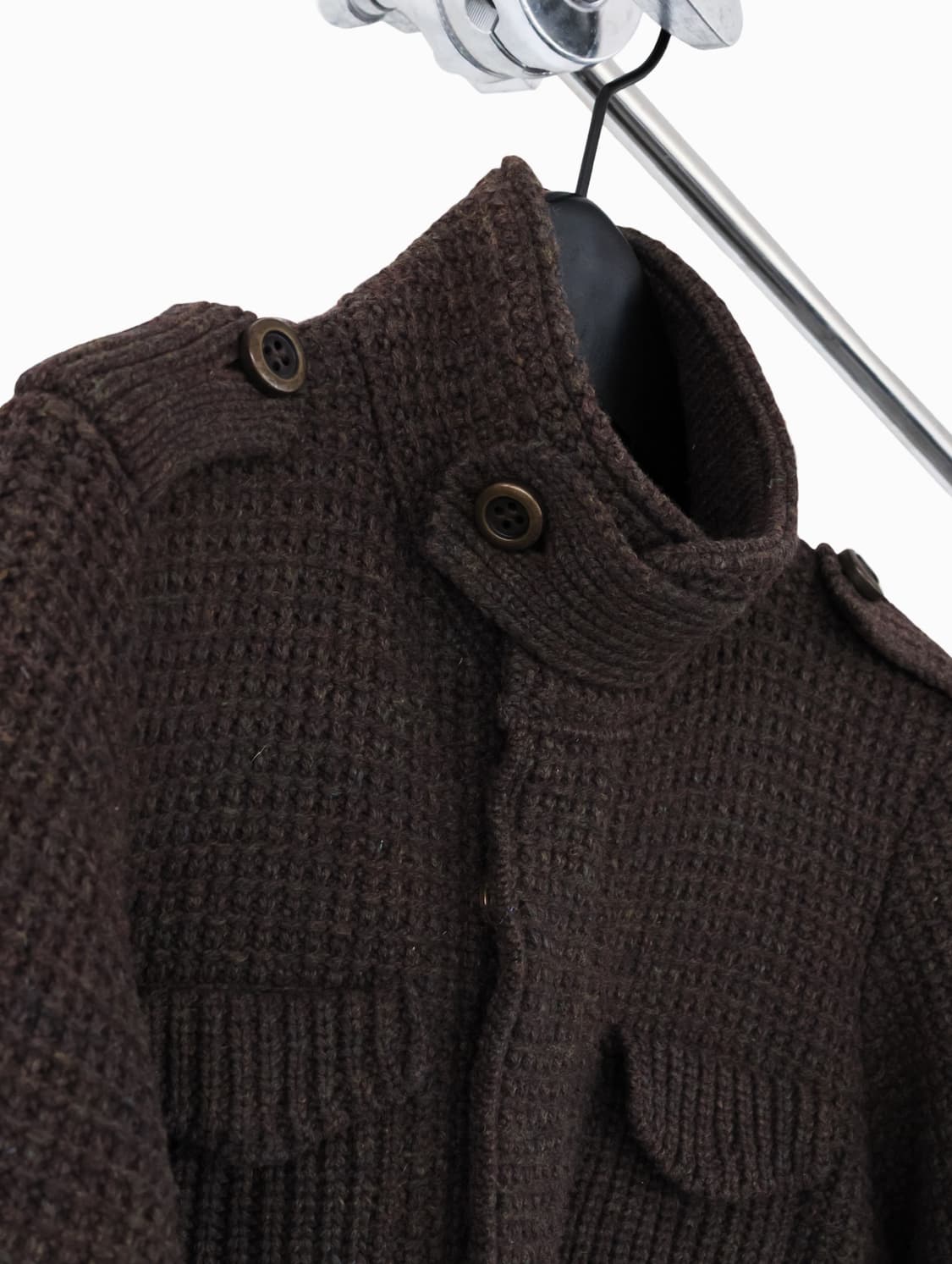 Bark Wool Knit Jacket 상품이미지5