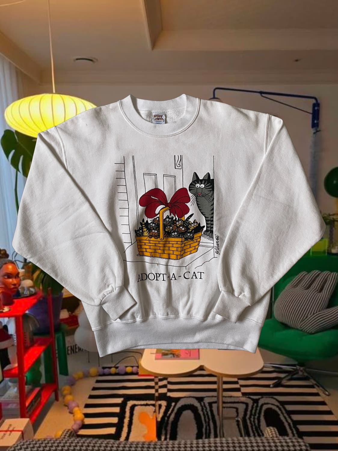 프린팅 스웻셔츠 Made in U.S.A (Man M) AB1286 상품이미지1