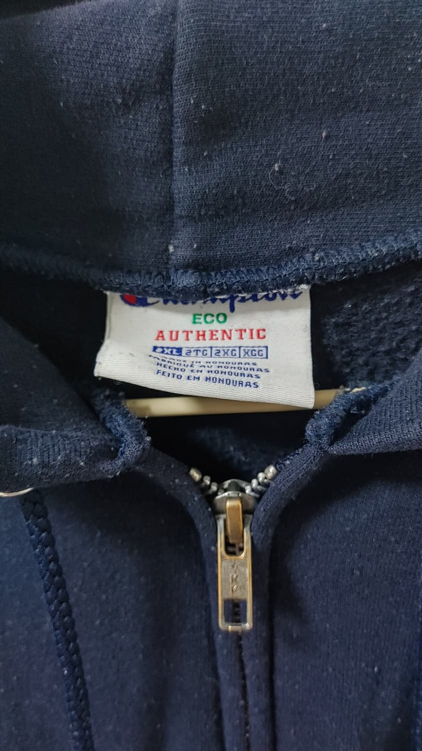 챔피온 네이비 후드집업 2XL 상품이미지3
