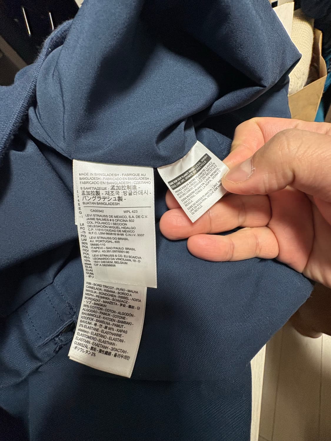 리바이스 봄버 자켓(L) 상품이미지6